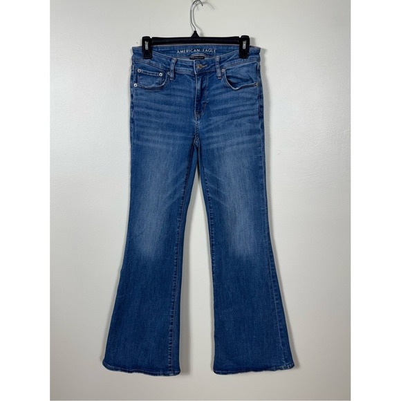 American Eagle Outfitters Denim - American Eagle Womens Low Rise Flare Jeans Size 2 Festival